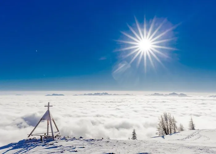 Gerlitzen, Kanzelhoehe, Ueber Den Wolken, Haus Enzian Apartman Deutschberg